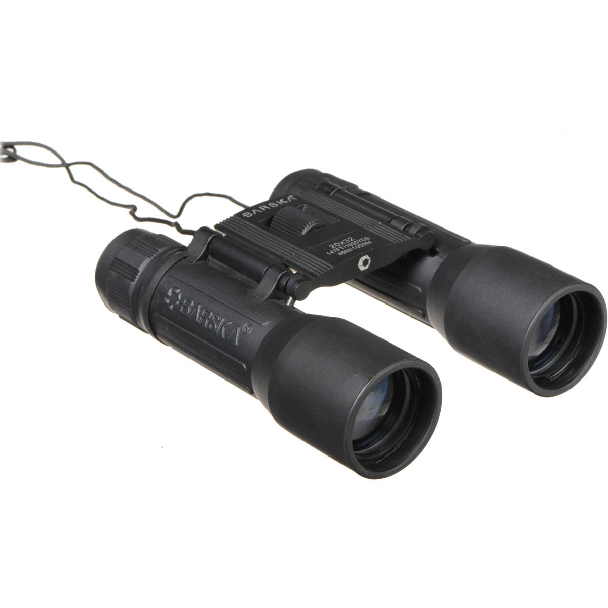 

Barska 20x32 Lucid View Roof Prism Binocular, 2.8 Degree Angle of View, Black