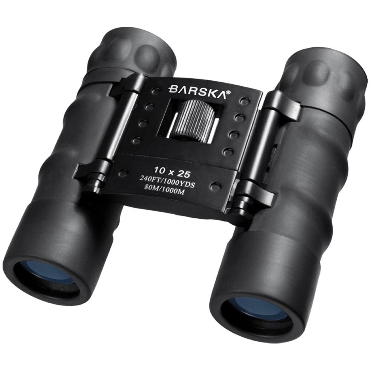 

Barska 10x25 Style Weather Resistant Roof Prism Binocular, 5.8 Degree AoV, Black
