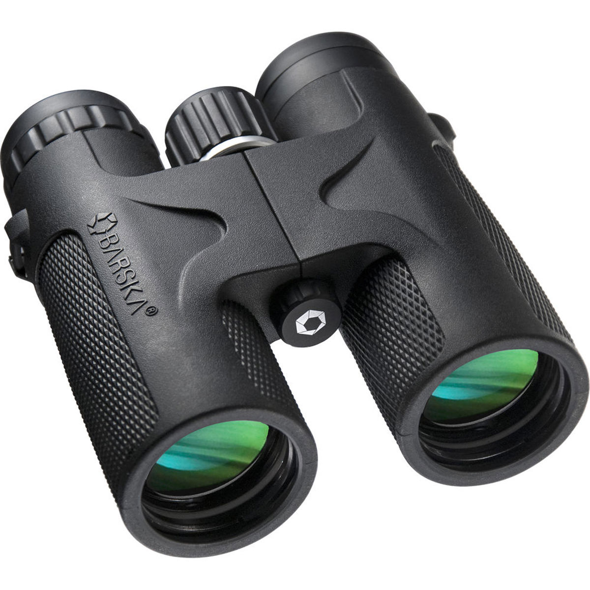 

Barska 10x42 Blackhawk WP Roof Prism Binocular, 6.6 Degree Angle of View, Black