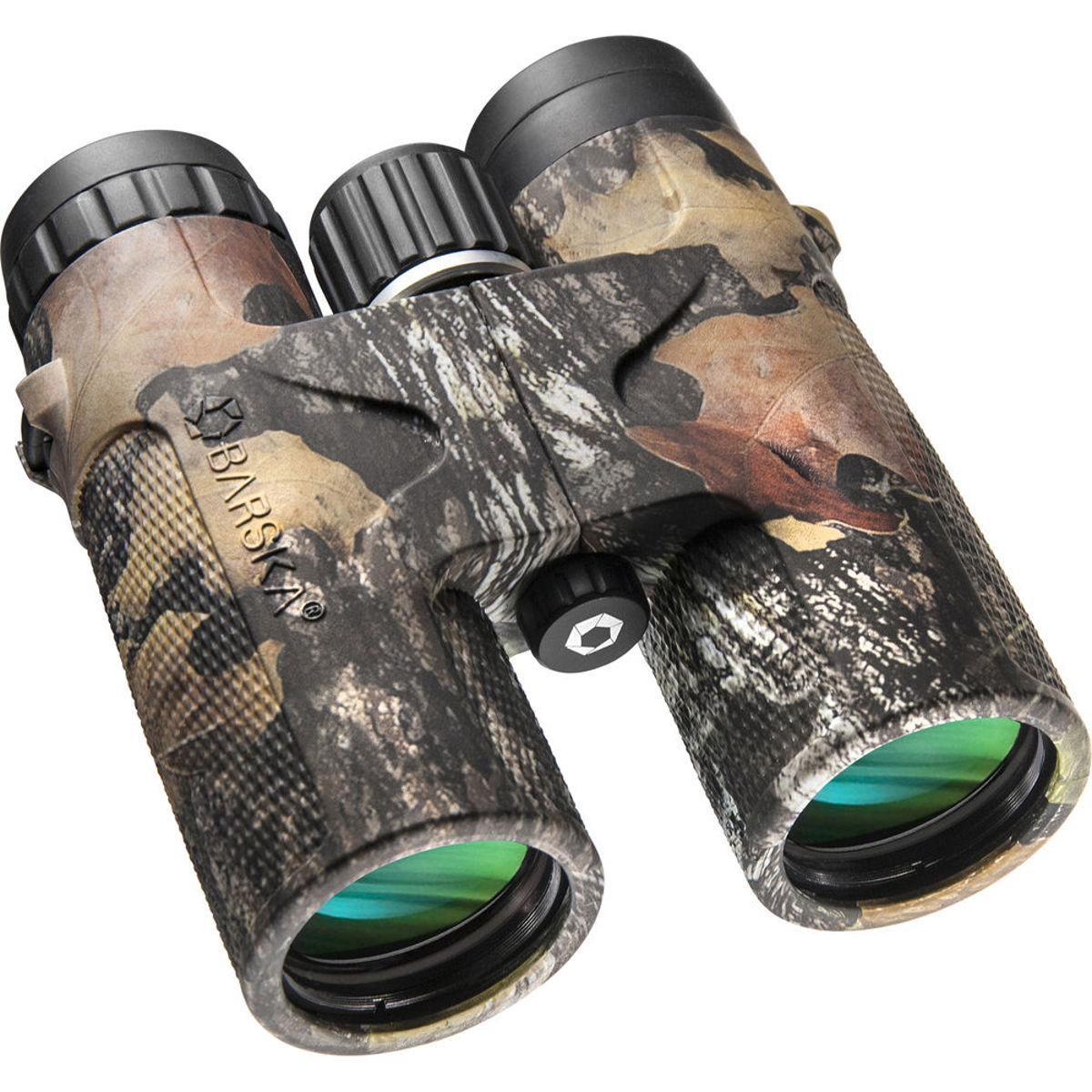 

Barska 10x42 Blackhawk WP Roof Prism Binocular, 6.6 Deg Angle of View, Mossy Oak