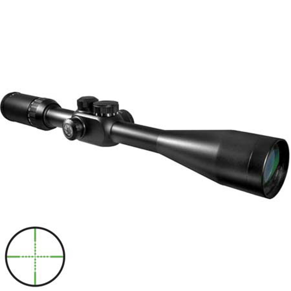 

Barska 6-20x50mm Tactical Riflescope, Illum FFP Mil-Dot Ret, Side Parallax, 1"