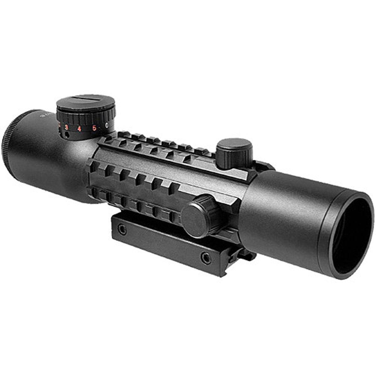 

Barska 4x28 Electro Sight Riflescope, Illum Mil-Dot Ret, Picatinny Mount