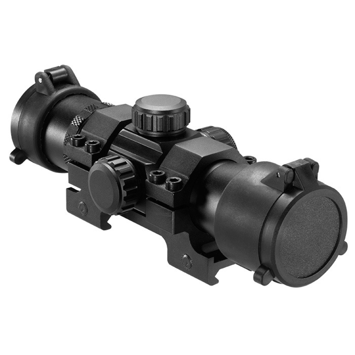 

Barska 1x30 Tactical Red Dot Riflescope, Red/Green Illum 4MOA Reticle
