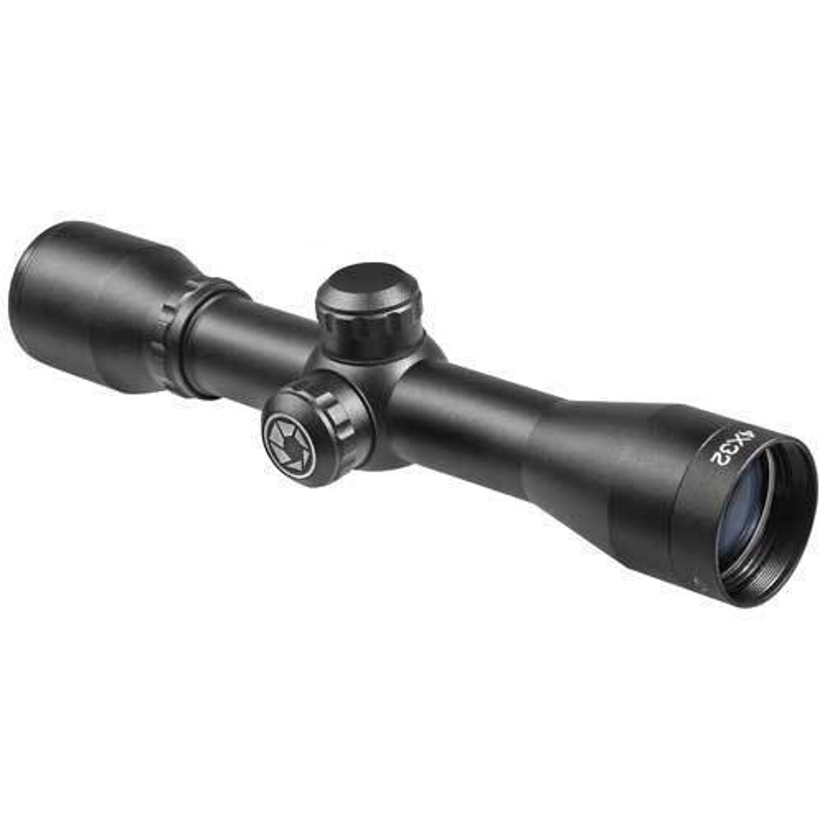 

Barska 4x32 Compact Contour Crossbow Scope, Crossbow Reticle, Matte Black