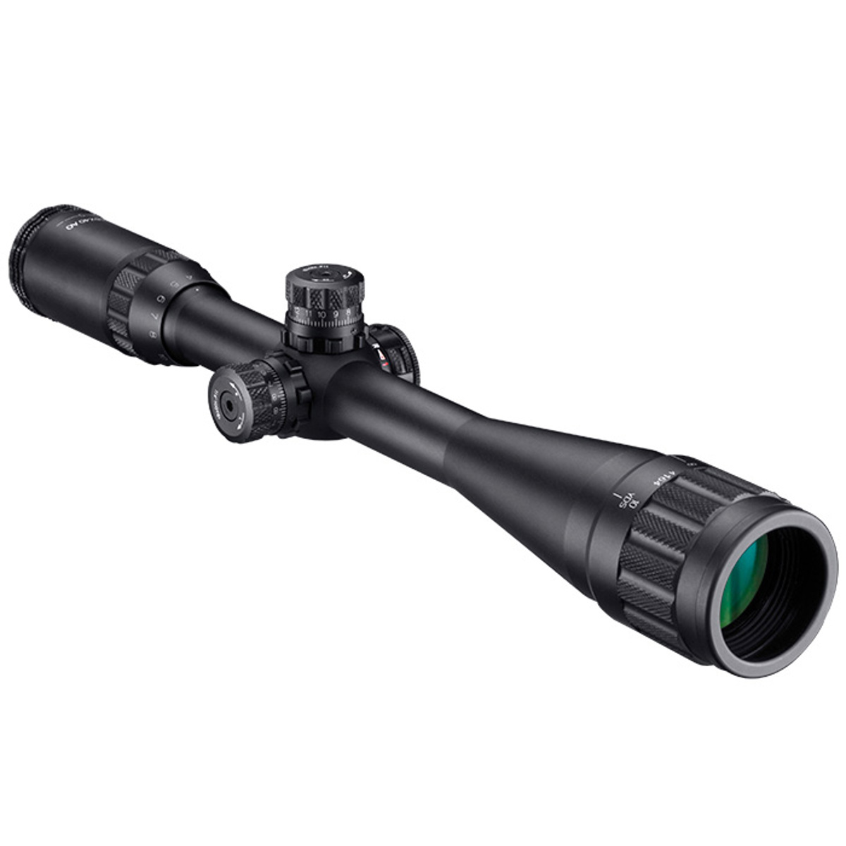 

Barska 4-16x40 Blackhawk Riflescope, Illum Mil-Dot, Adjust Objective, 1" Tube