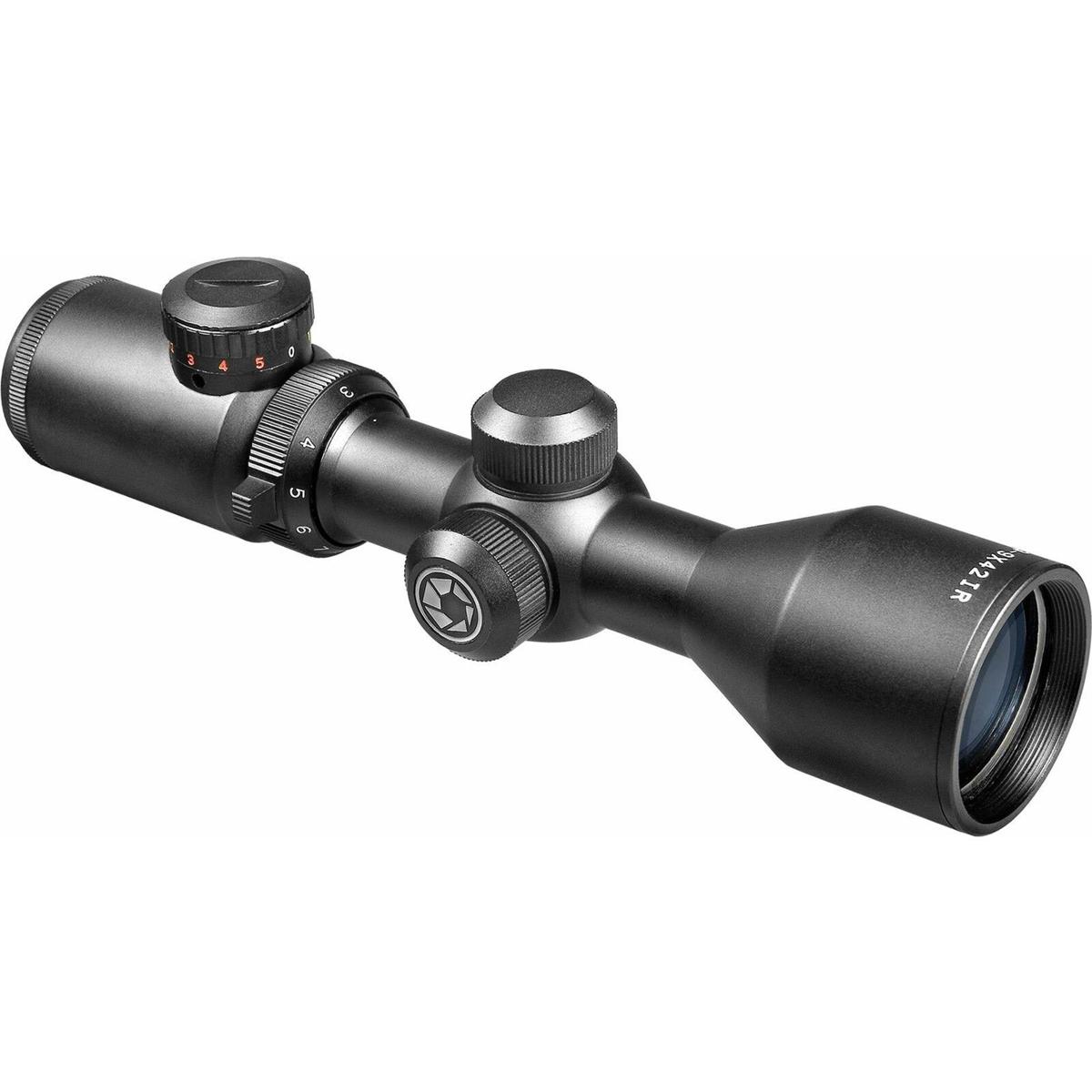 

Barska 3-9X42 Contour Riflescope, Illum Tri-Color SFP Trace MOA Ret, 30mm Tube