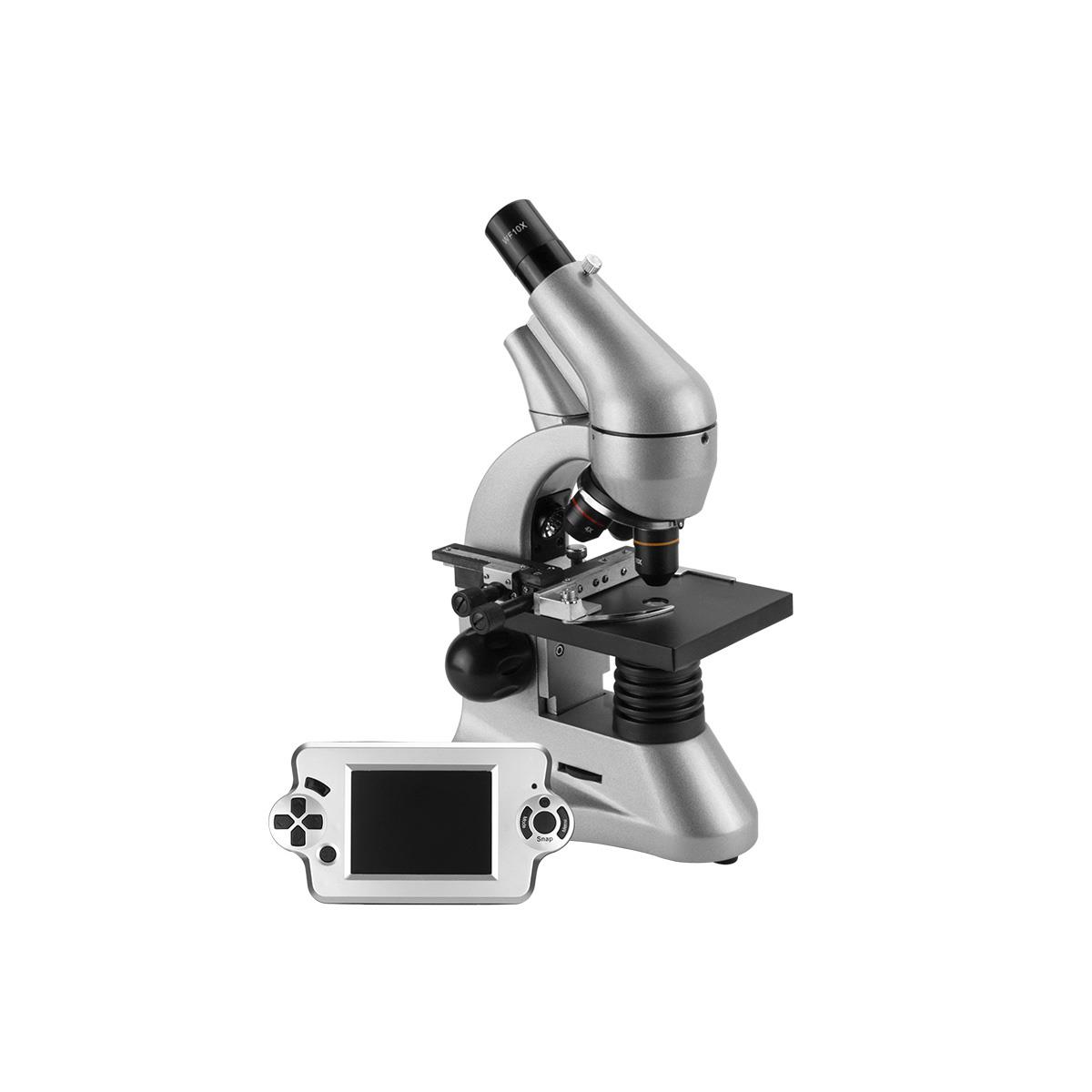 Image of Barska 40x/100x/400x/4MP Digital Microscope with Screen and Eyepiece
