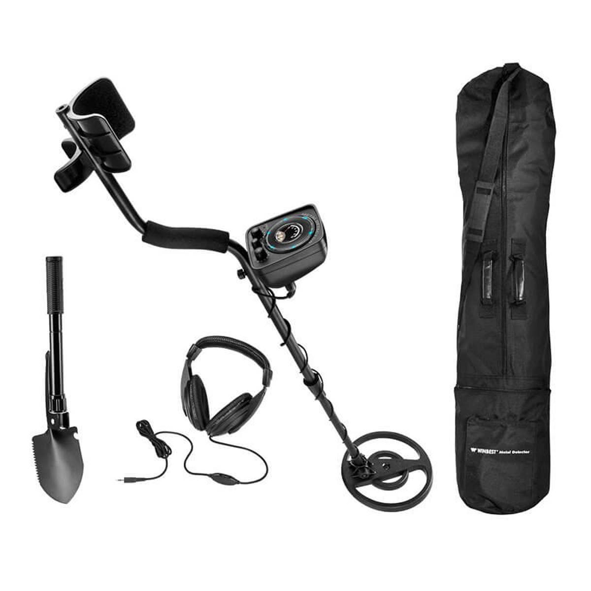 Image of Barska Winbest Pro 200 Metal Detector with 7.5&quot; Search Coil and Field Kit