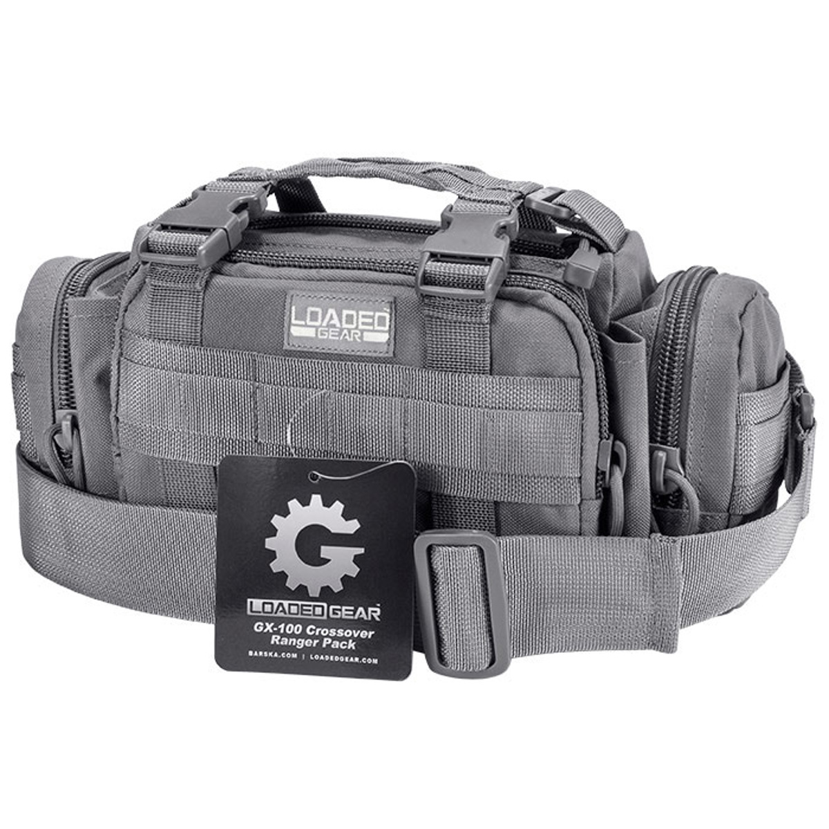 

Barska Loaded Gear GX-100 Crossover Ranger Pack, Gray