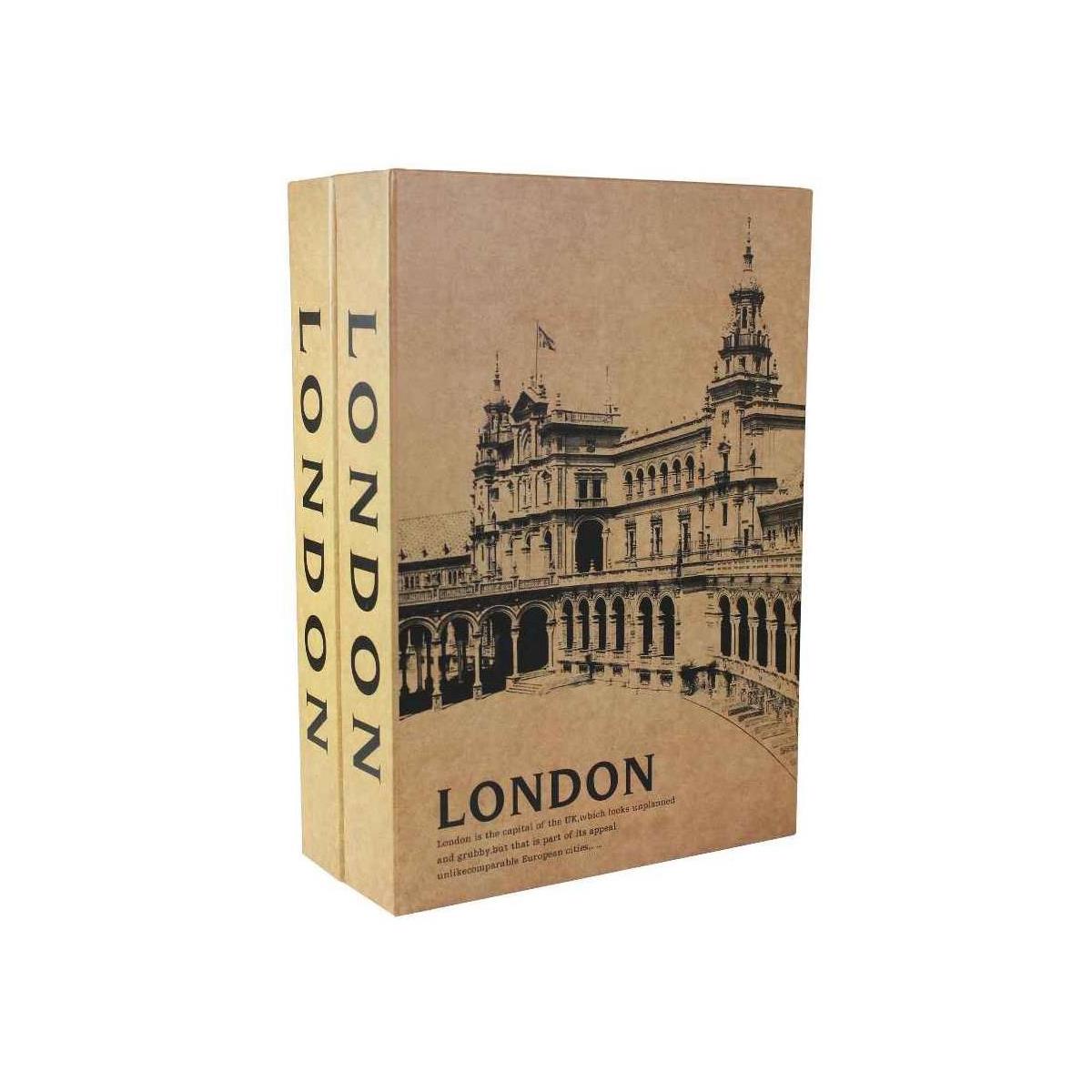 Image of Barska London Dual Book Lock Box