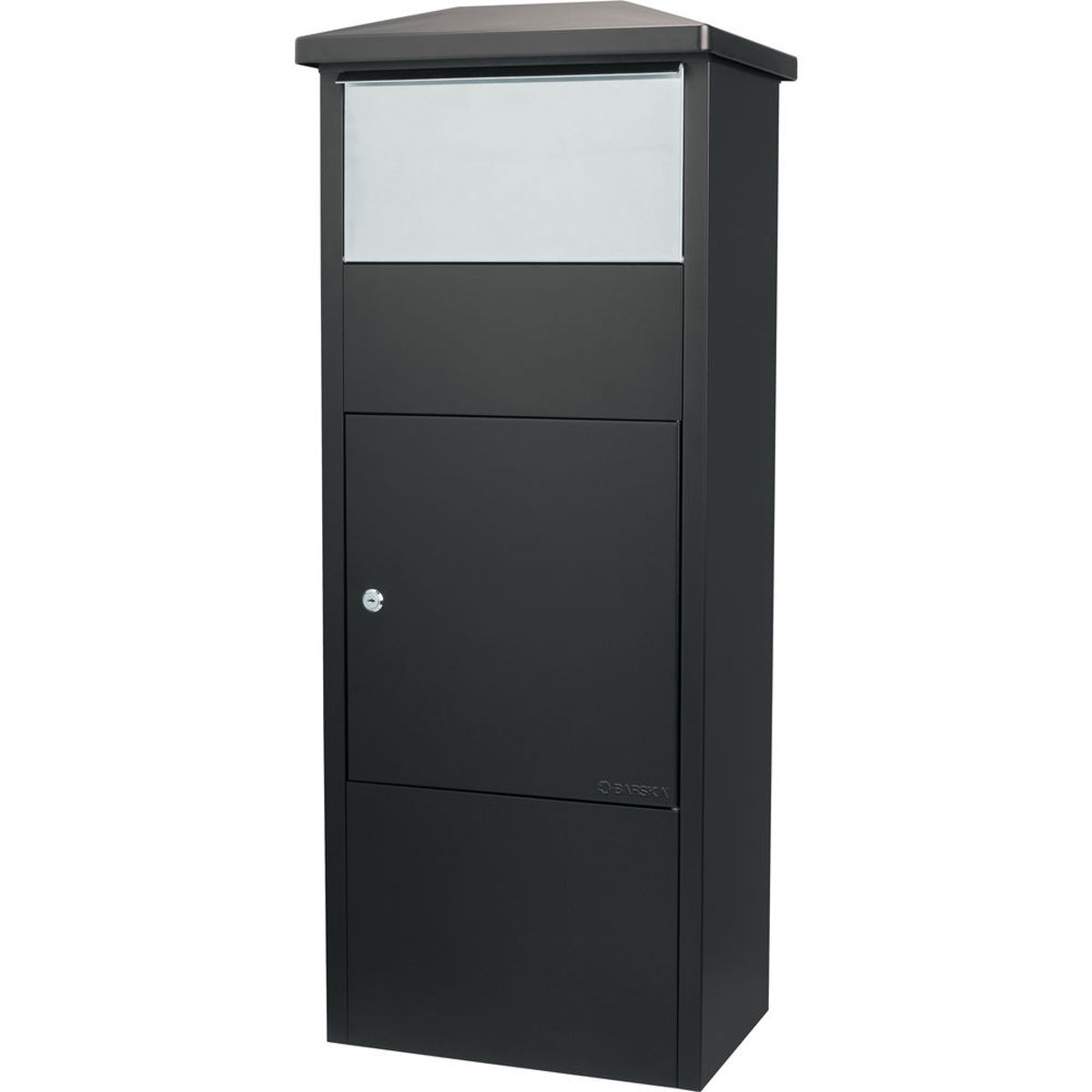 

Barska MPB-500 Parcel Drop Box with Large Stainless Steel Door, Brown