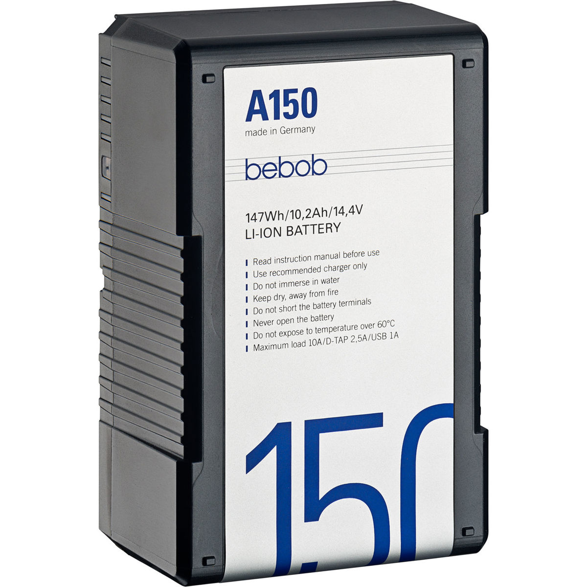 Image of bebob A150 3-Stud Gold Mount Rechargeable Li-Ion Battery 14.4V/10.2Ah/147Wh