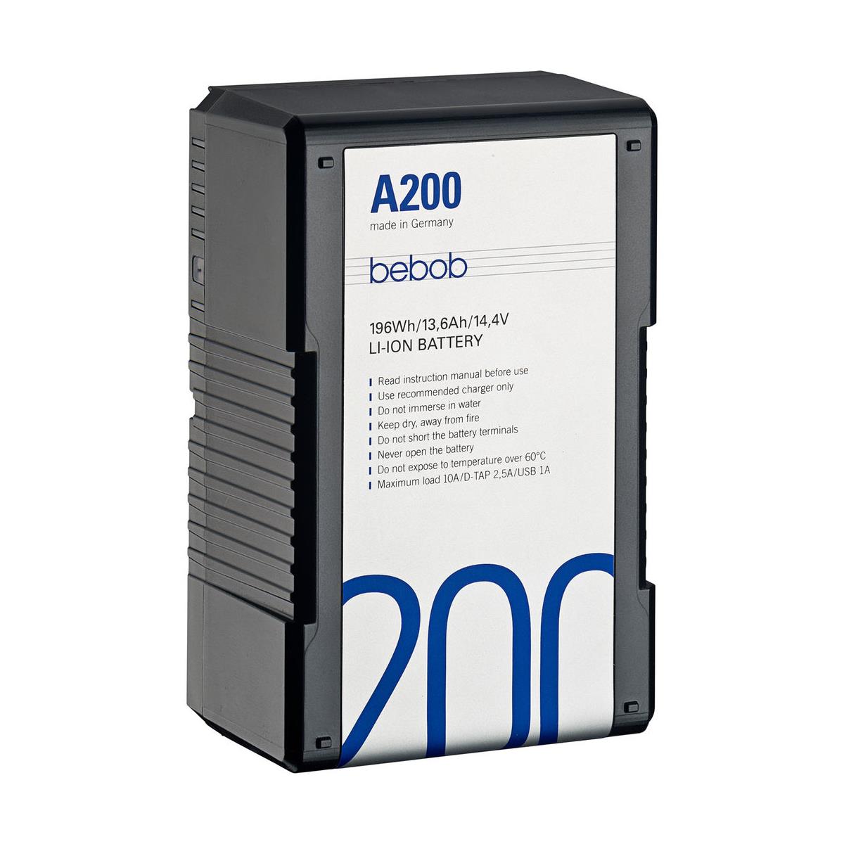 Image of bebob A200 3-Stud Gold Mount Rechargeable Li-Ion Battery