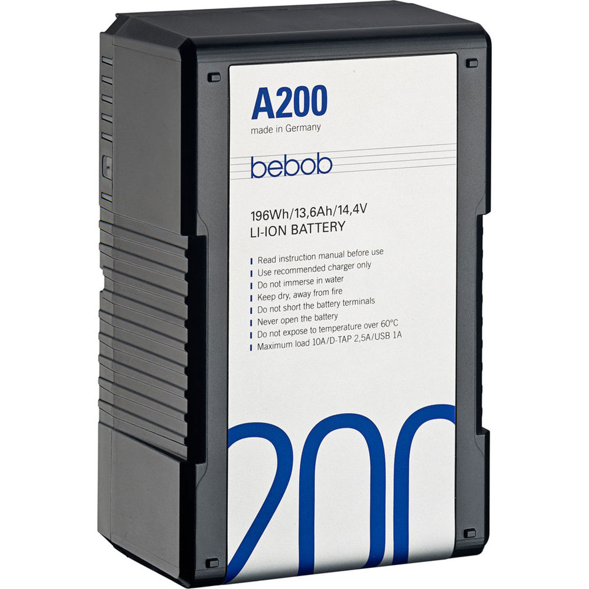 Image of bebob A200 3-Stud Gold Mount Rechargeable Li-Ion Battery