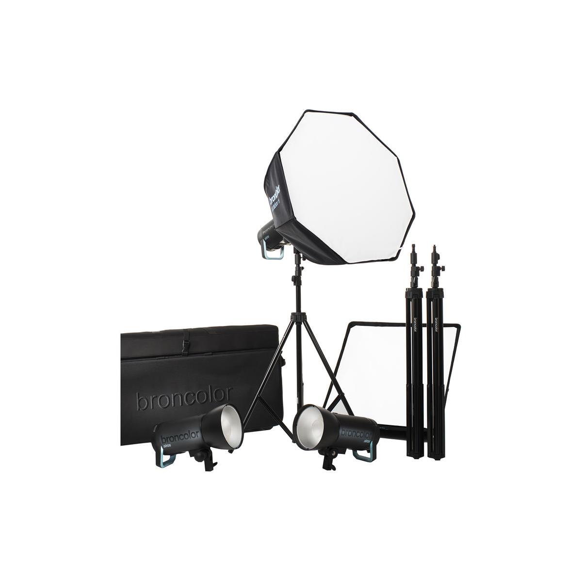 Image of Broncolor Siros 800 S Pro 3 Monolight Flash Kit
