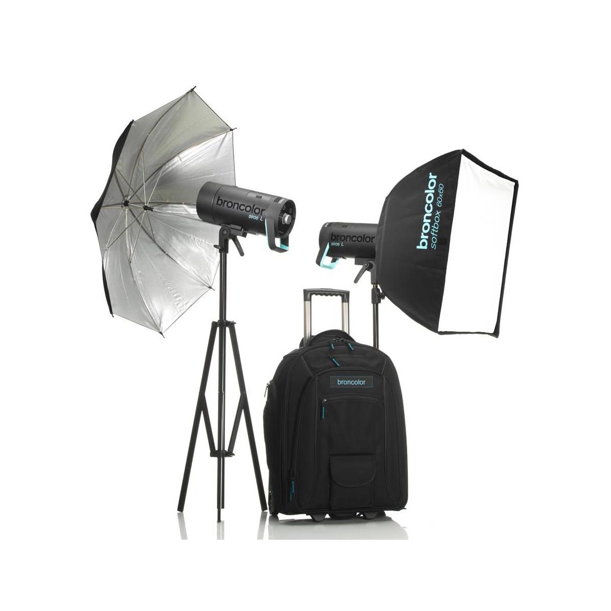 Image of Broncolor Siros 400 L Battery Powered Outdoor 2-Monolight Kit 2
