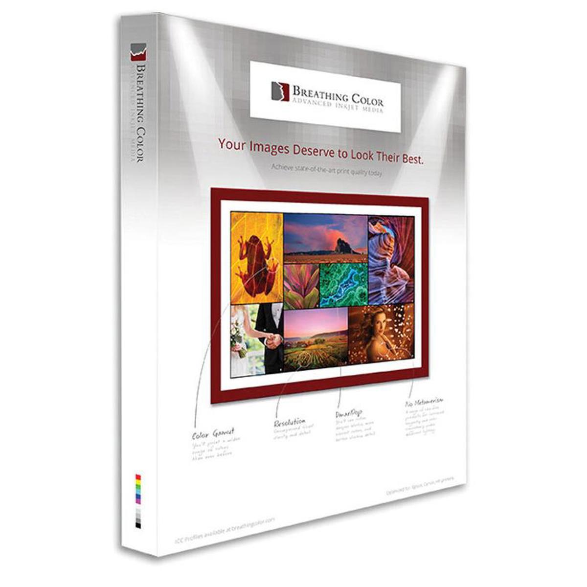 

Breathing Color Elegance Velvet Platinum Edition Fine Art Paper, 17"x25"
