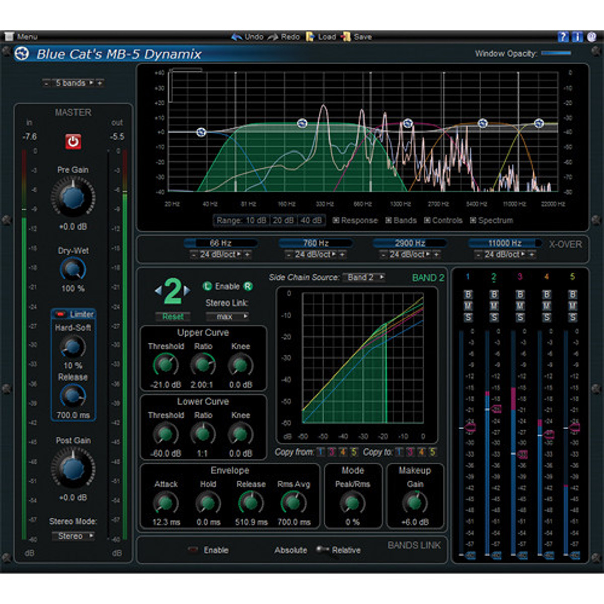 

Blue Cat Audio MB-5 Dynamix Software Plug-In, Electronic Download