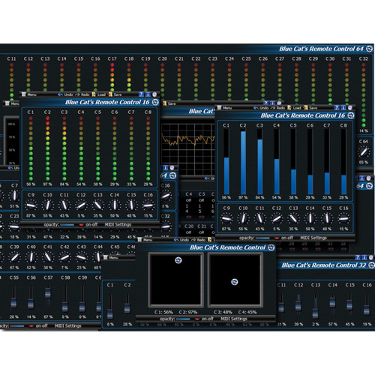 Image of Blue Cat Audio Remote Control MIDI Software Plug-In