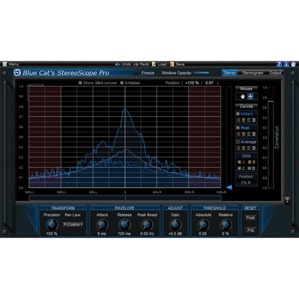 

Blue Cat Audio StereoScope Pro Software Plug-In, Electronic Download