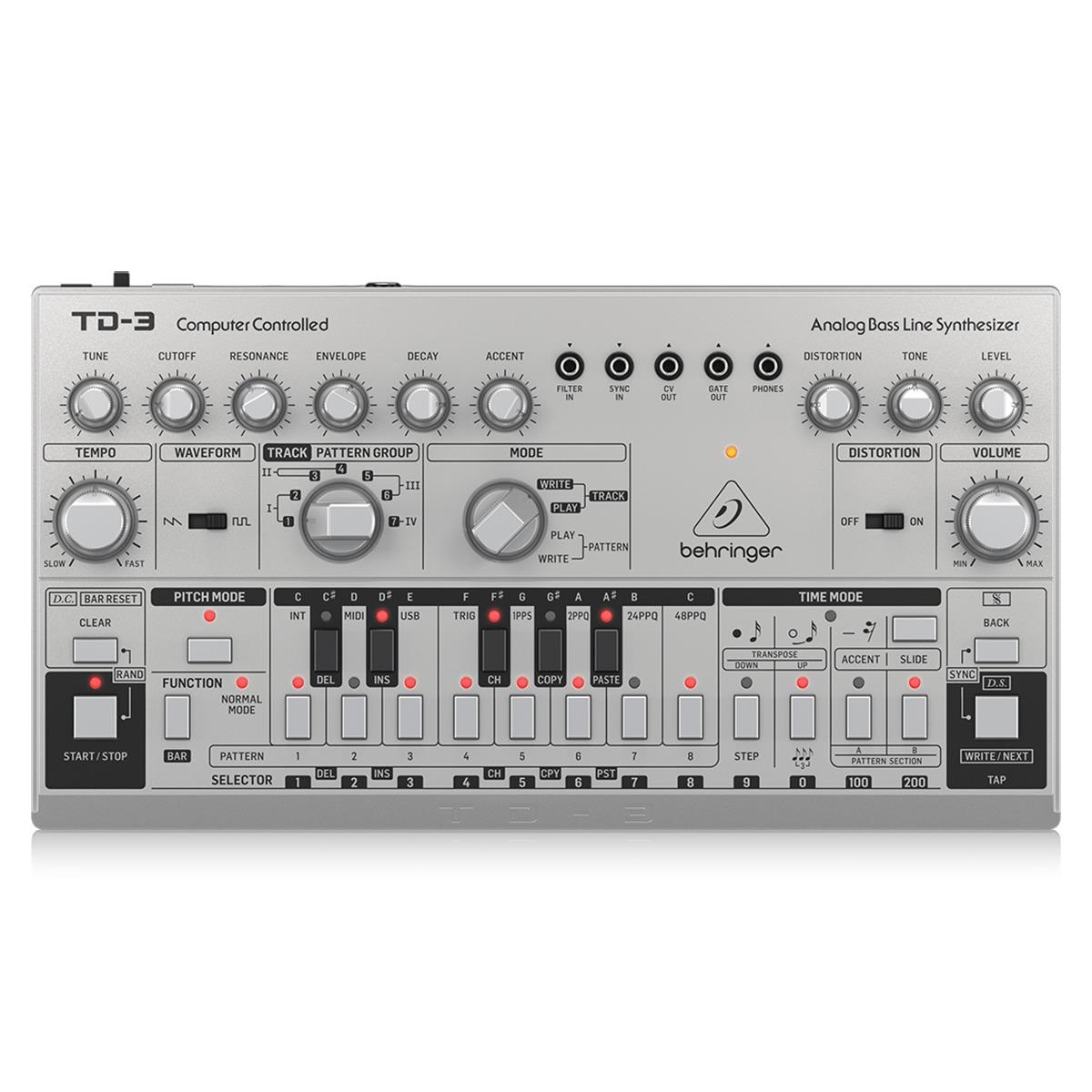 Image of Behringer TD-3 Analog Bass Line Synthesizer with VCO