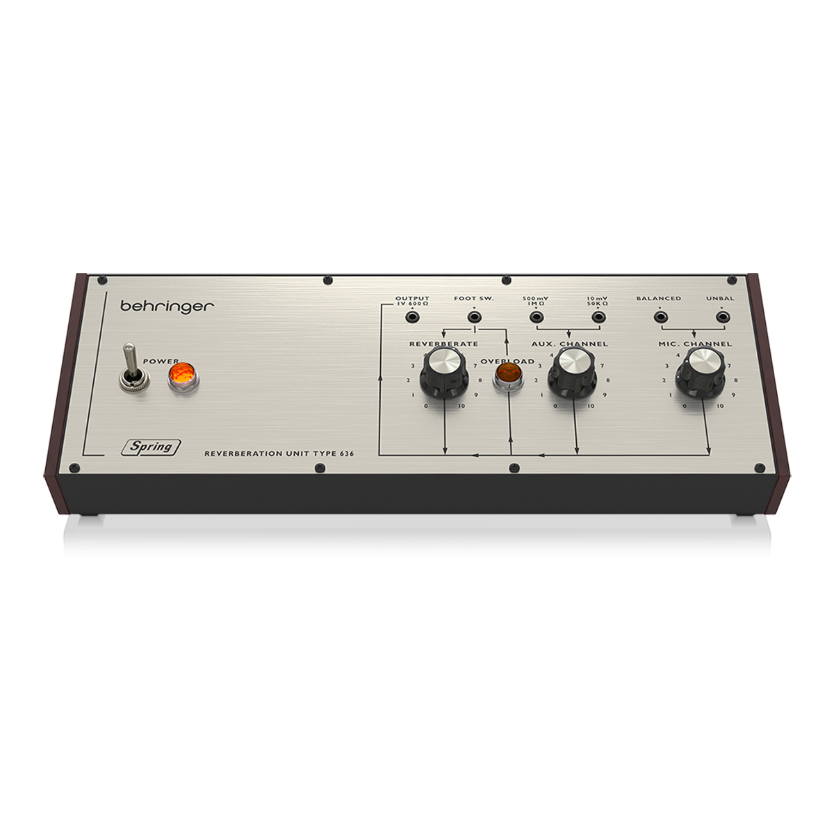

Behringer Legendary Spring Reverberation 636 Reverb Module Eurorack Format