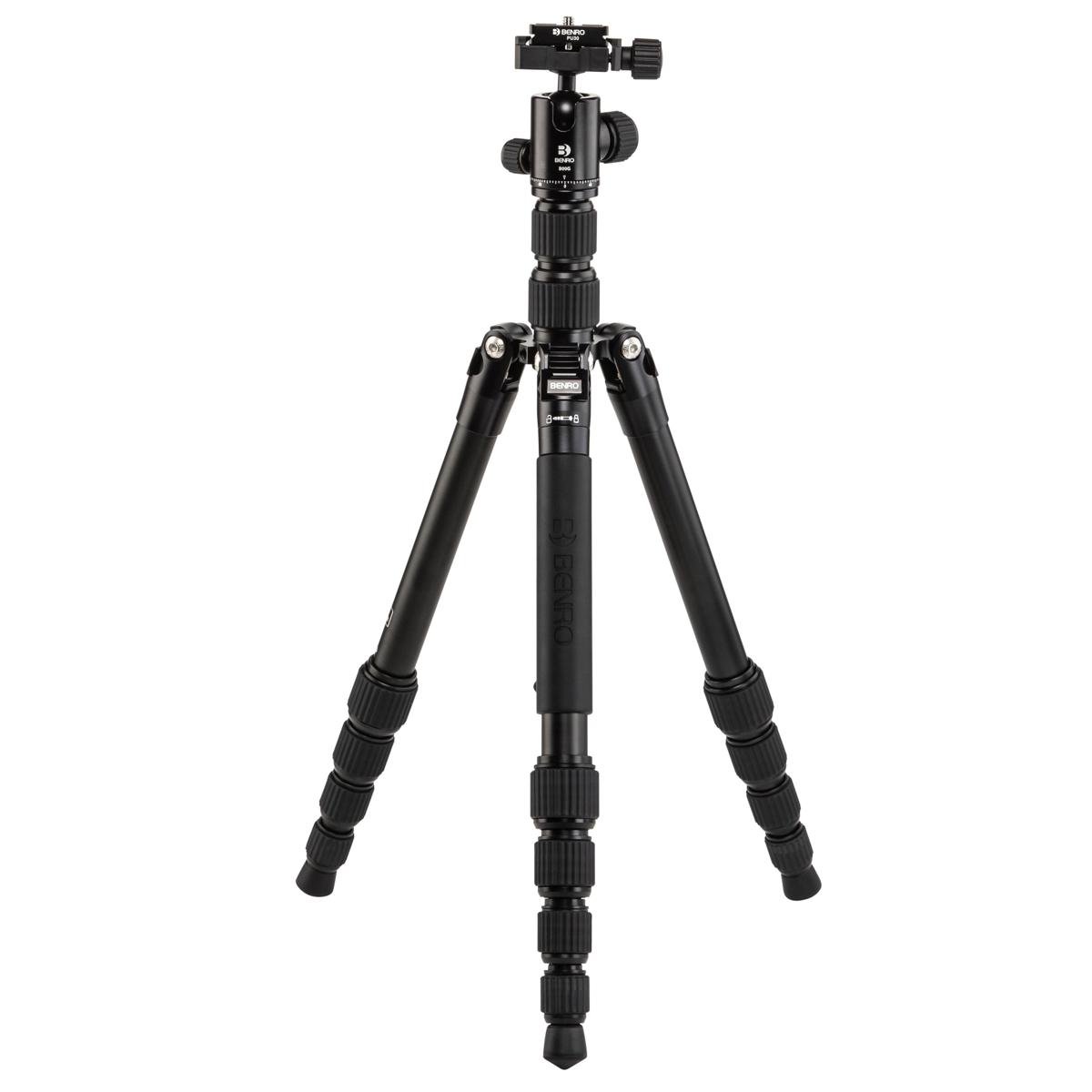 

Benro Tripster 0 Series 5-Section Aluminum Travel Tripod/Monopod, Black