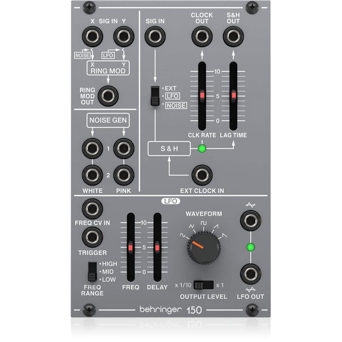 Image of Behringer 150 Legendary Analog Ring Modulator/Noise/S&amp;H/LFO Module for Eurorack