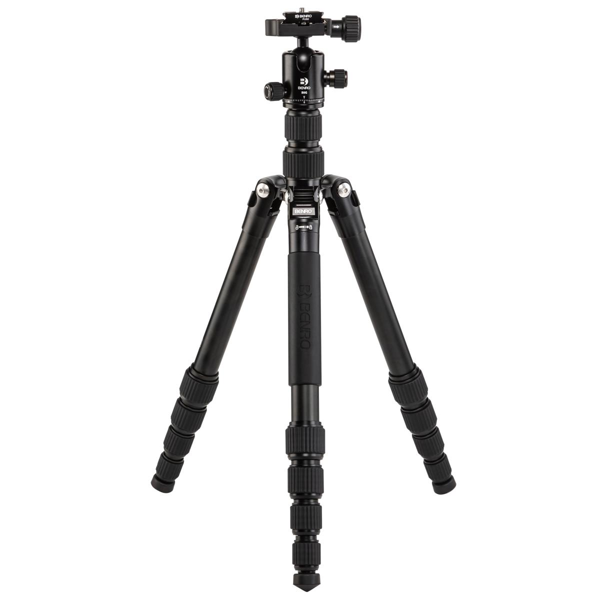 

Benro Tripster 1 Series 5-Section Aluminum Travel Tripod/Monopod, Black