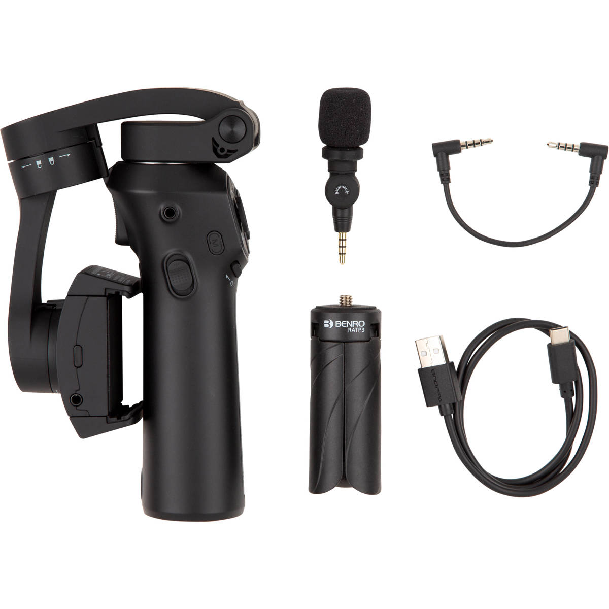 

Benro 3XS Lite 3-Axis Handheld Gimbal for Smartphone with Saramonic SmartMic