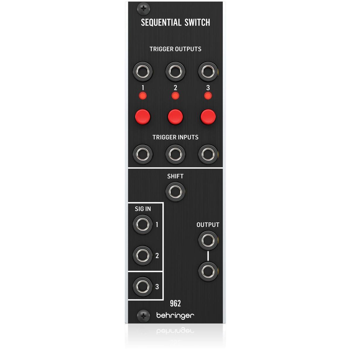 

Behringer 962 Sequential Switch Legendary Analog CV Multiplexer Module