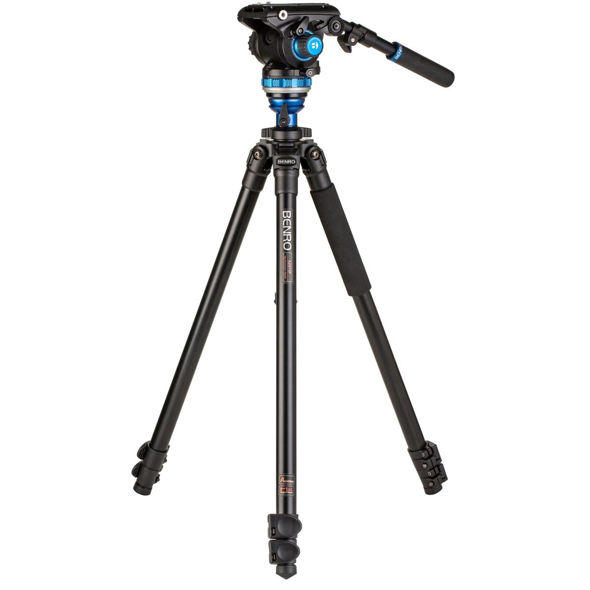 Photos - Tripod Benro A2573F 3-Section Aluminum Single Tube Video  with S6PRO Video 