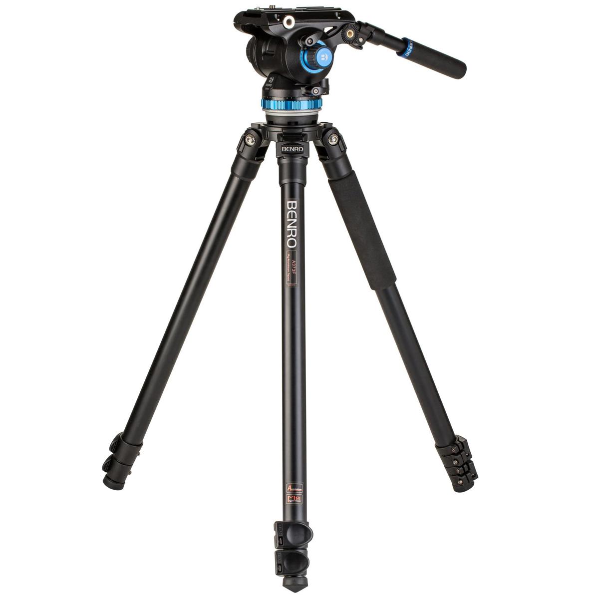 Photos - Tripod Benro A373F 3-Section Aluminum Single Tube Video  with S8PRO Video H 