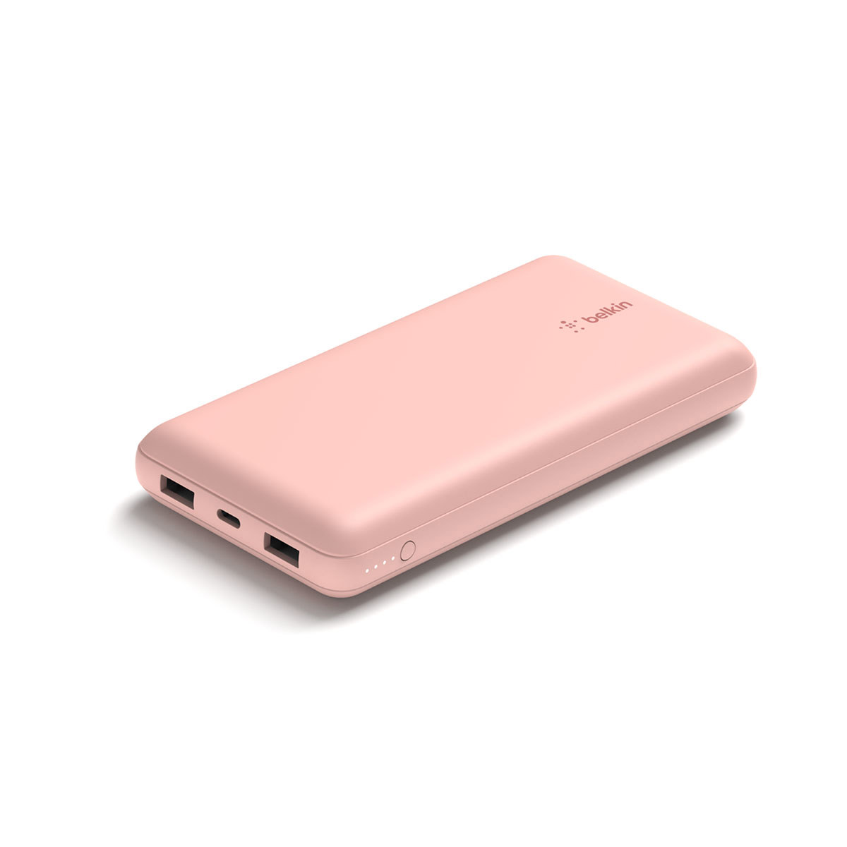 Image of Belkin BoostCharge 15W 20000mAh USB-C Portable Power Bank Rose Gold