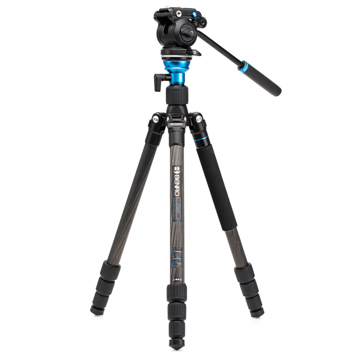 

Benro Aero 2 PRO Carbon Fiber Travel Video Tripod with S2PRO Head, Twist Lock