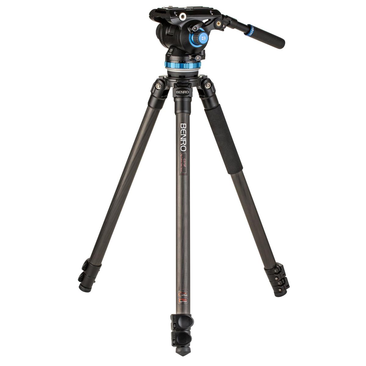 Photos - Tripod Benro C373F 3-Section Single-Tube Carbon Fiber Video  w/S8PRO Video 