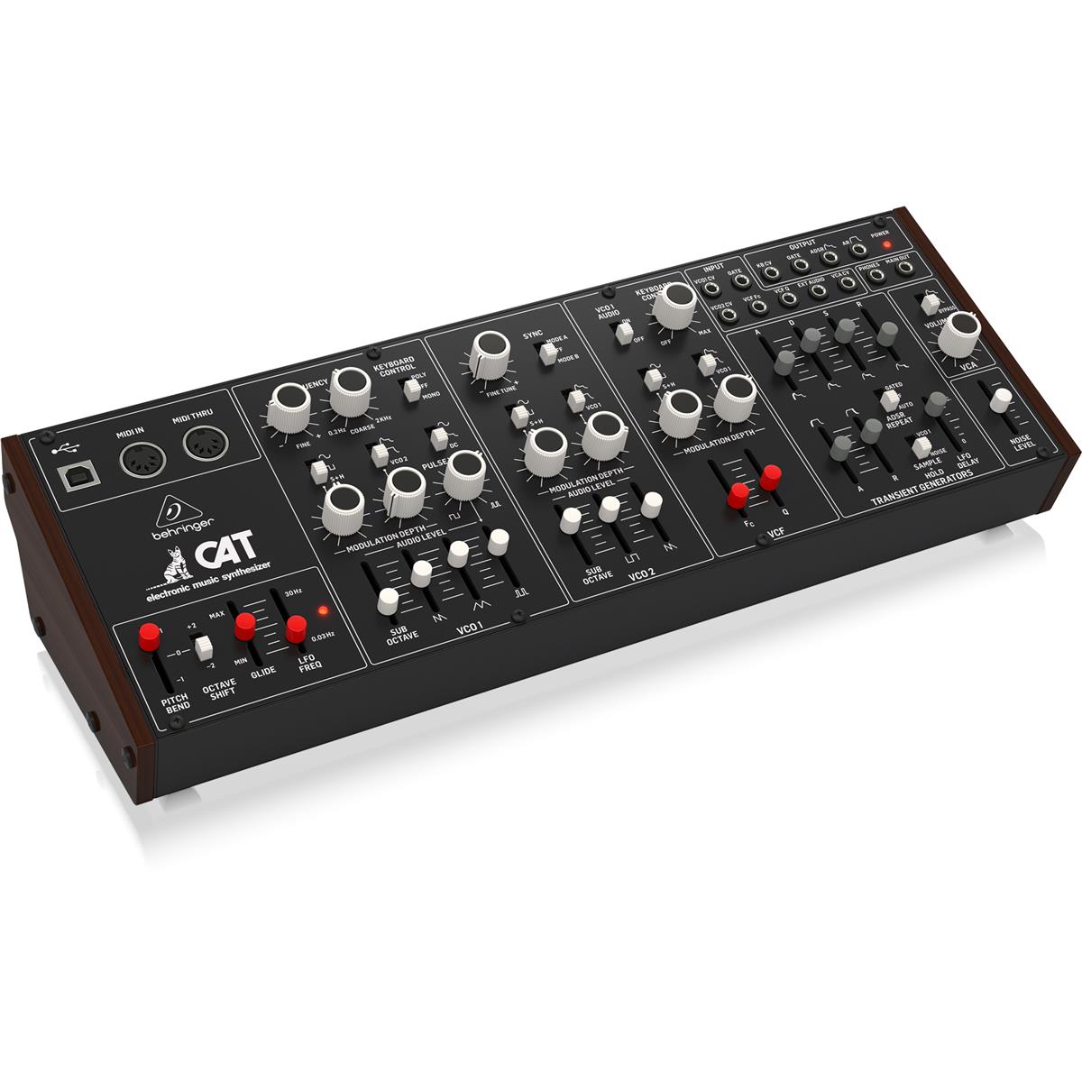 Image of Behringer CAT Legendary Paraphonic Analog Synthesizer with Dual VCOs