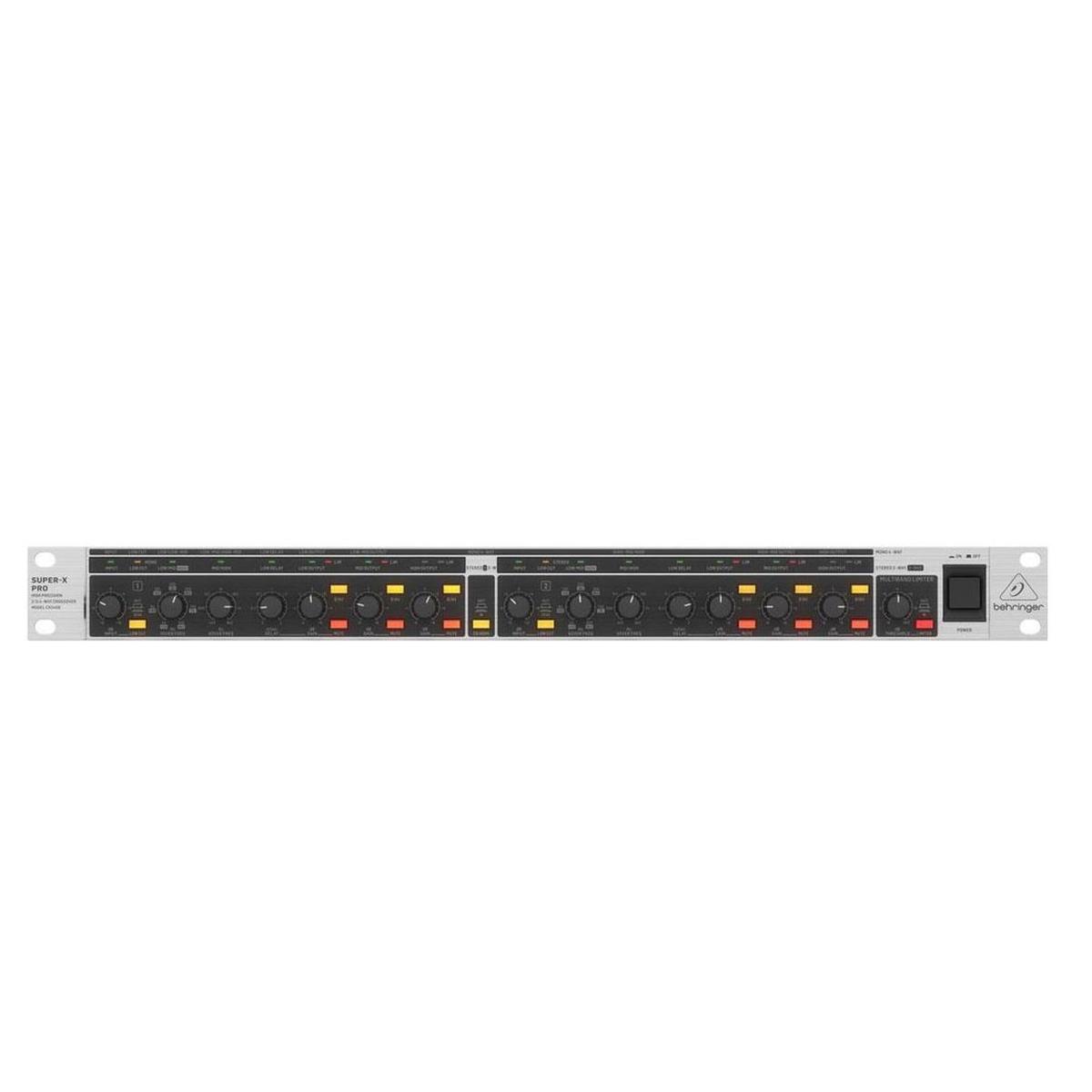 

Behringer SUPER-X PRO CX3400 V2 Stereo 2-Way/3-Way/Mono 4-Way Crossover