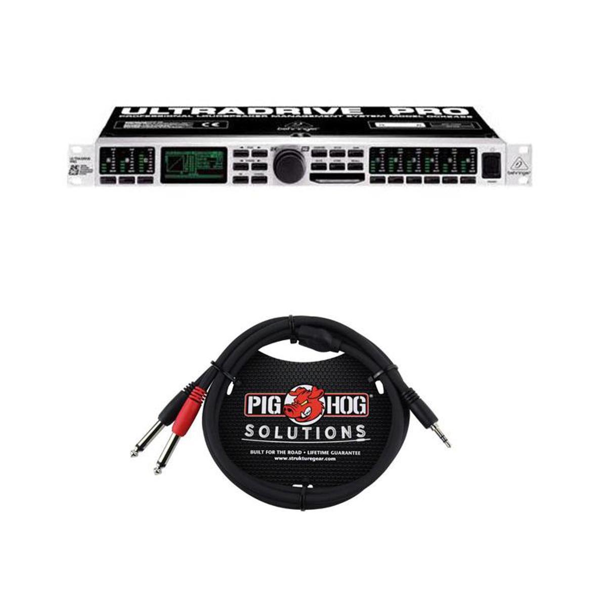 

Behringer DCX2496 Loudspeaker Management System With 3' 3.5mm Breakout Cable