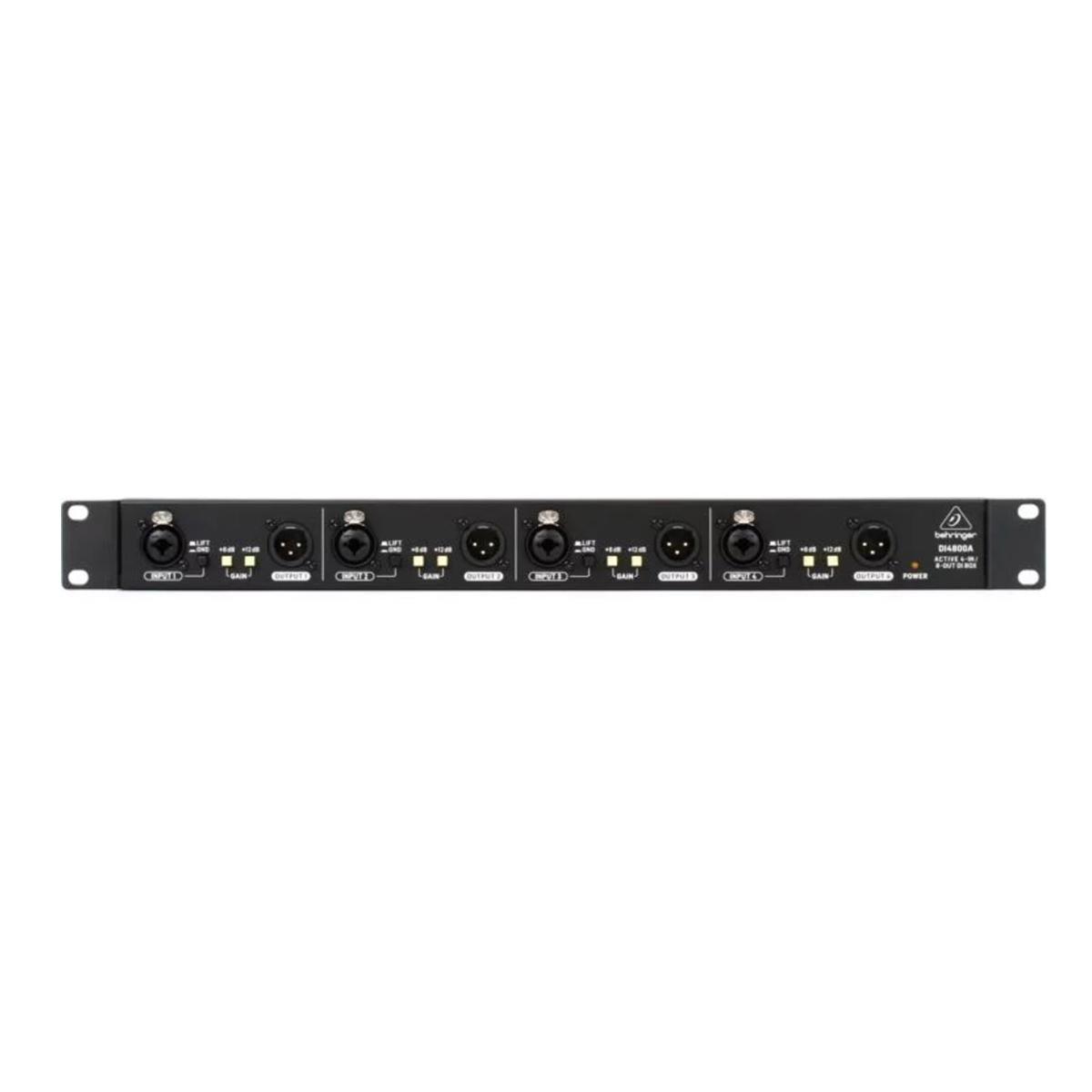 Image of Behringer ULTRA-DI PRO DI4800A Professional 4-Channel Active DI-Box