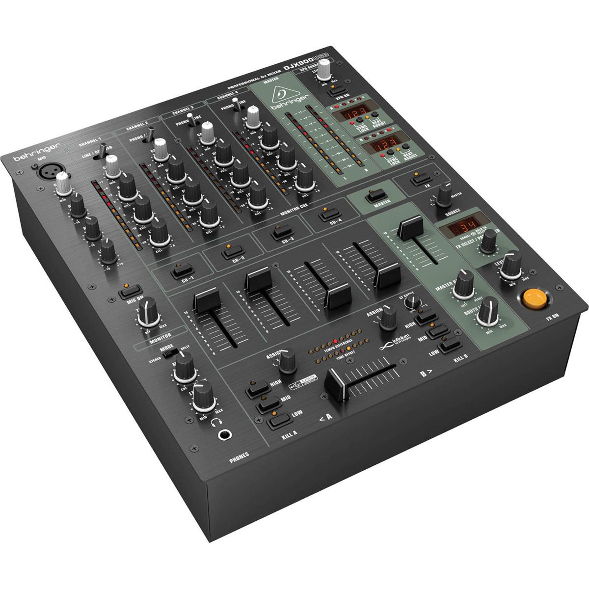 Behringer DJX900USB Professional 5-Channel DJ Mixer -  000-A5602-00010