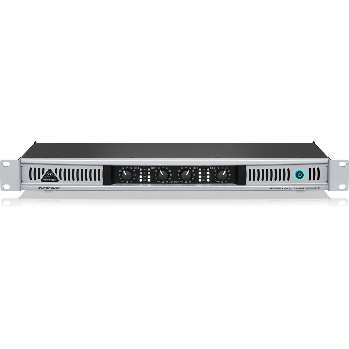 

Behringer Europower EPQ304 Professional Stereo Power Amplifier with ATR, 300W