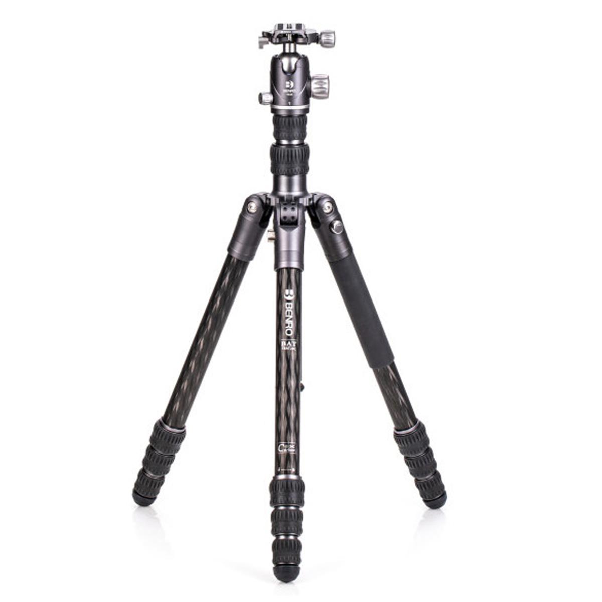 

Benro Bat Two Series 4-Section CF Travel Tripod/Monopod with VX25 Ball Head