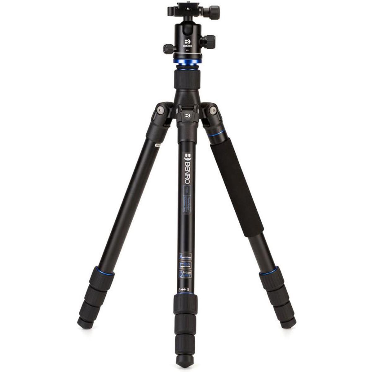 

Benro Travel Angel Series 2 4-Section Aluminum Tripod/Monopod with B1 Ball Head