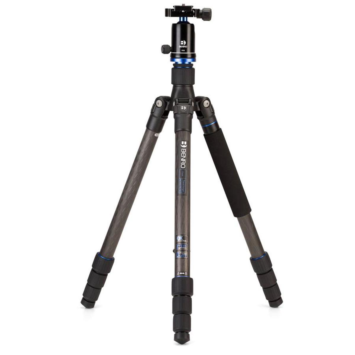 

Benro Travel Angel 9X Series 2 4-Section CF Tripod/Monopod with V1 Ball Head