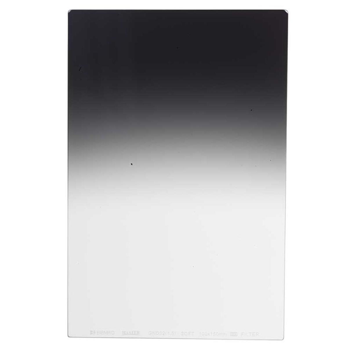 

Benro Master GND32 (1.5) 4" 100x150mm Soft-Edged Graduated ND Filter, 5 Stop