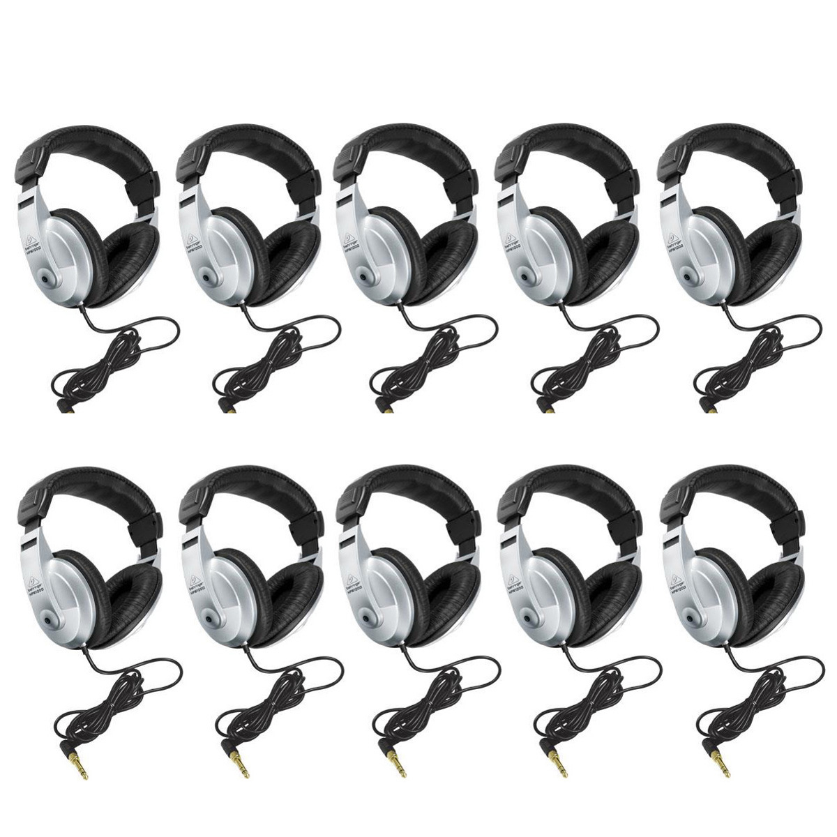 

Behringer HPM-1000 All-Purpose Closed-Back Headphones 10-Pack
