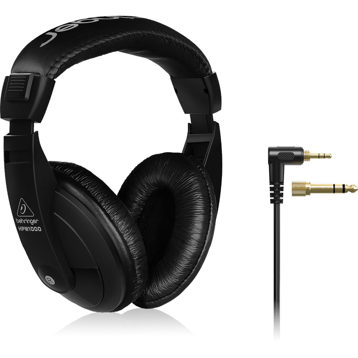 

Behringer HPM1000 Closed-Back Multi-Purpose Stereo Headphones, Black