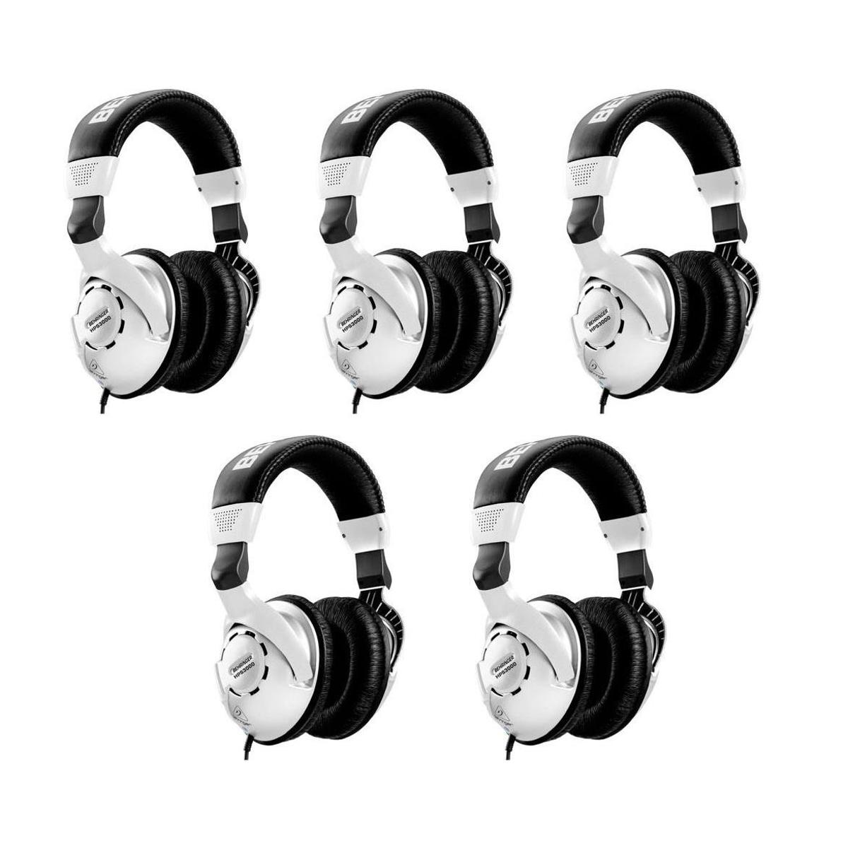 

Behringer 5 Pack HPS3000 High-Performance Studio Headphones