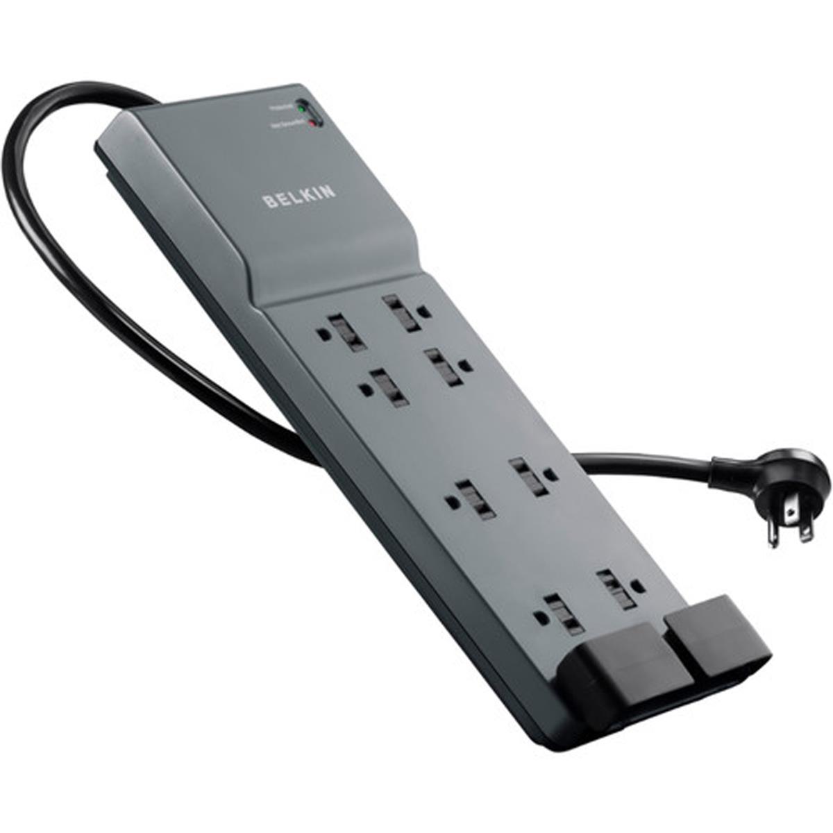 Image of Belkin BE108200-06 8-Outlets Home/Office Surge Protectr